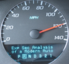 Hacked Speedometer